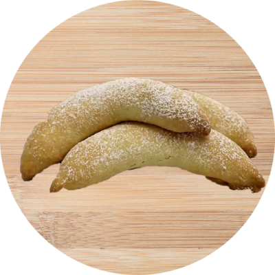 Печенье «Банан» (с банановым кремом)
